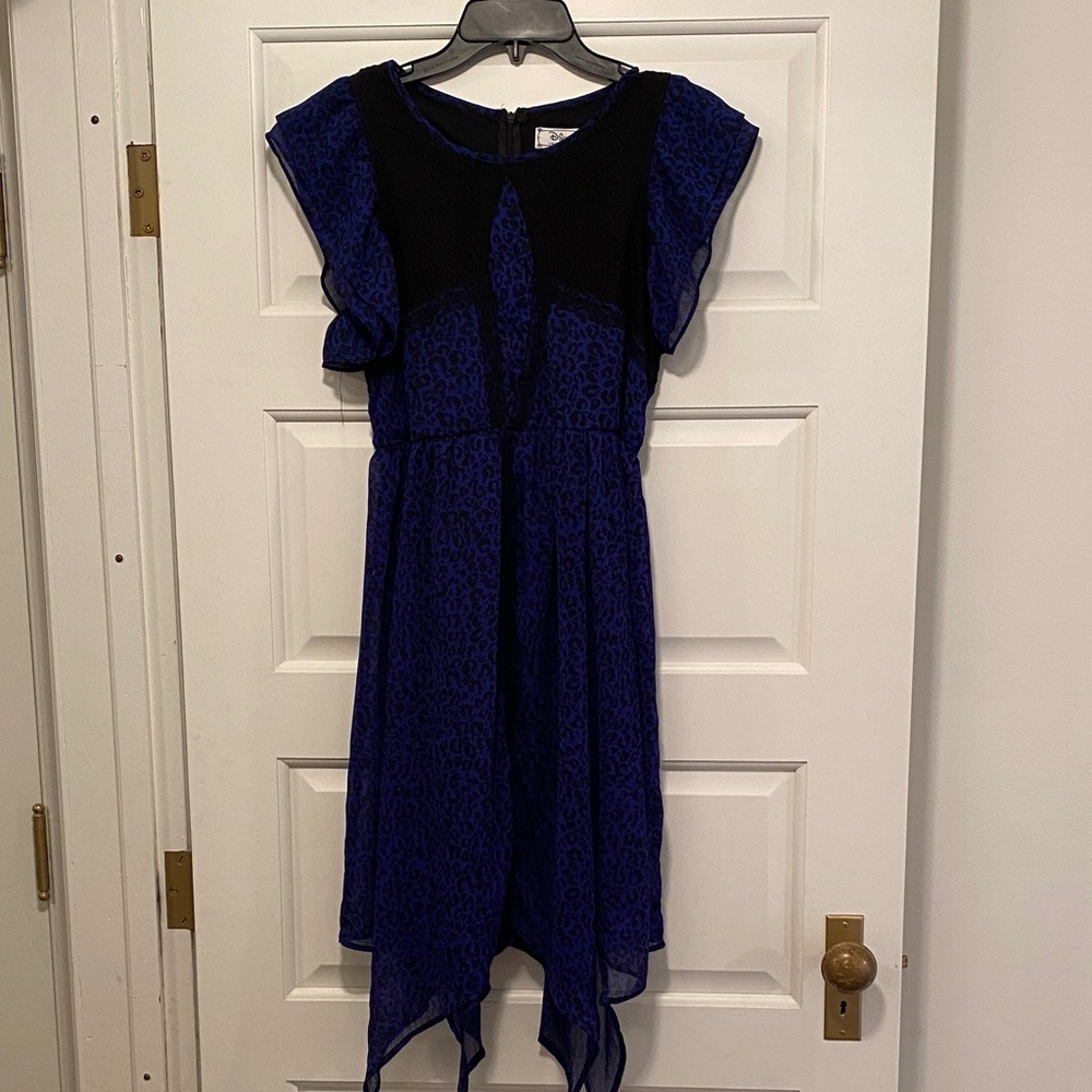 Disney D-Signed blue leopard dress